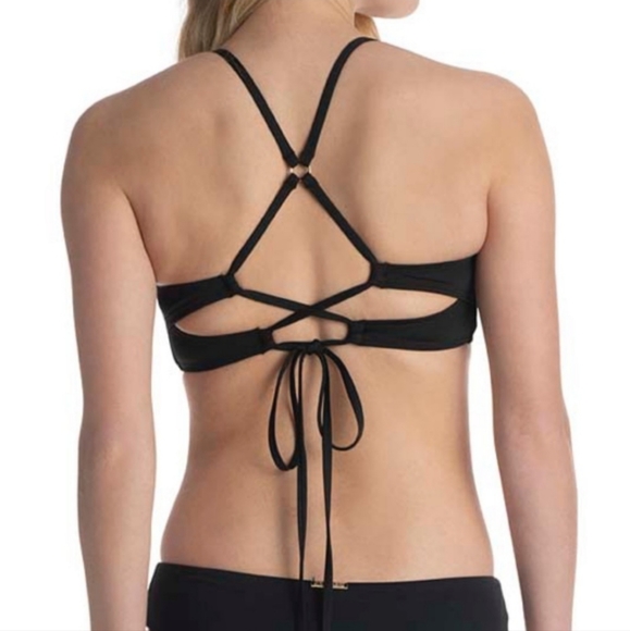 ⚫️NWT LAUNDRY RING SWIM TOP - Picture 2 of 3